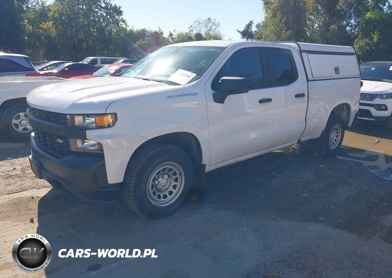 2019 Chevrolet Silverado 1500 Work Truck VIN:1GCRWAEH3KZ384963 - 2