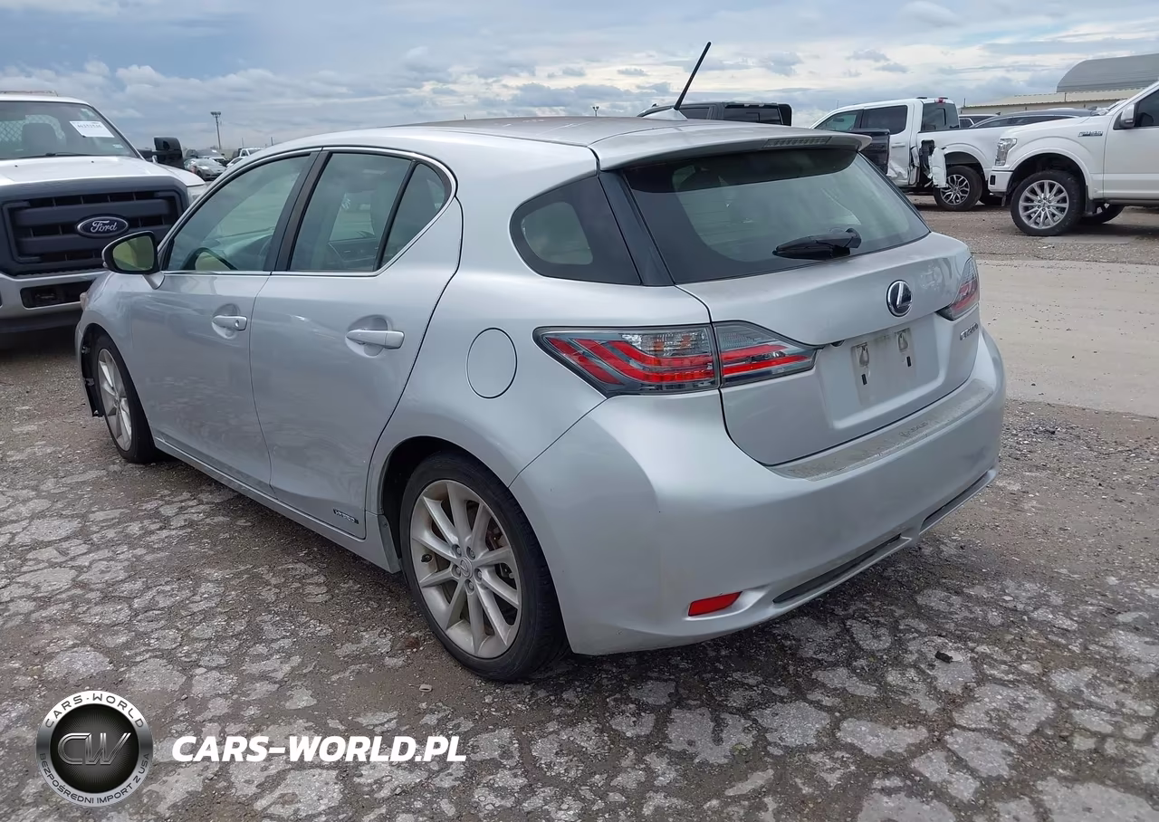 2012 Lexus Ct 200H Premium VIN:JTHKD5BH9C2103678 - 3