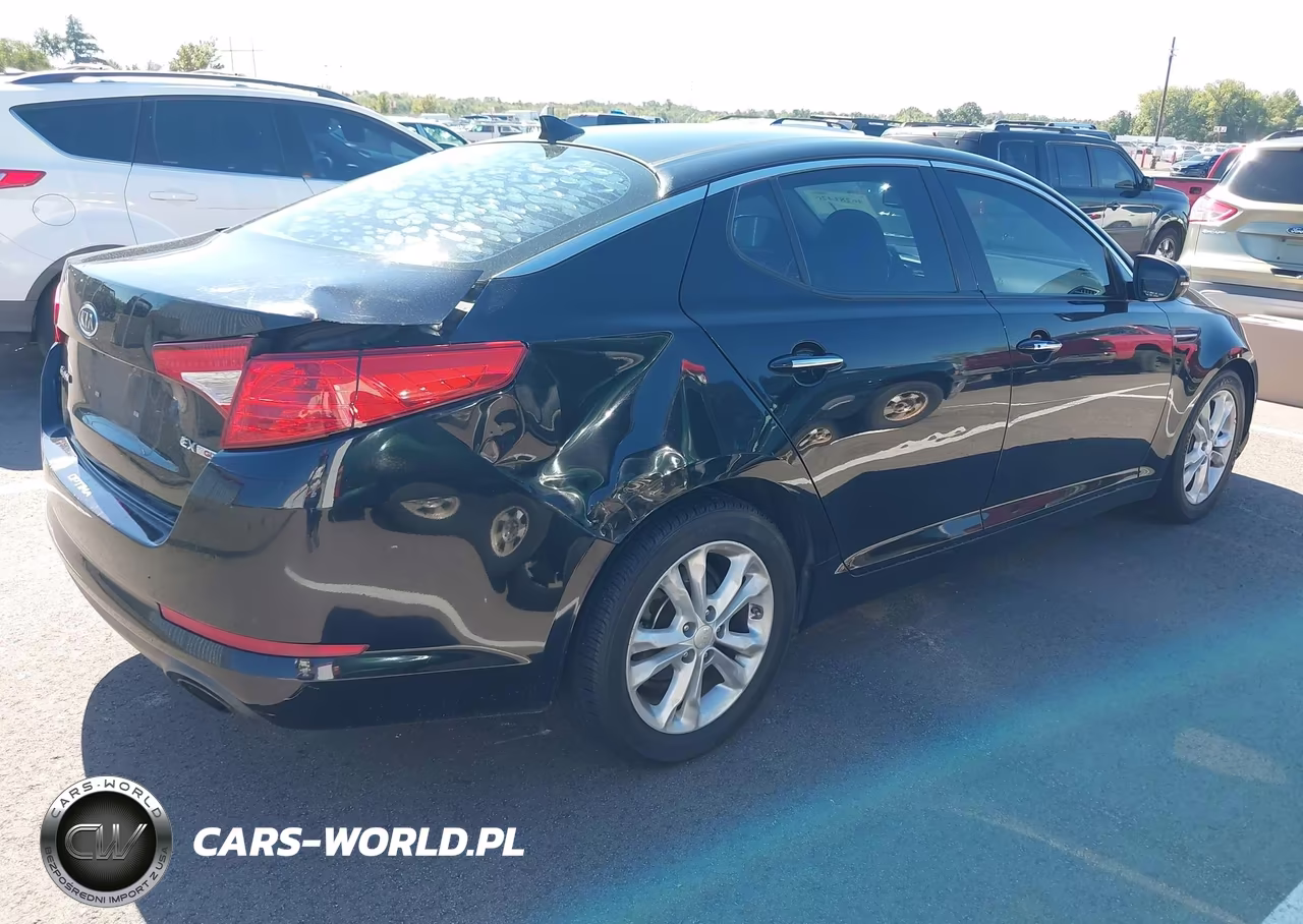 2012 Kia Optima Ex Turbo VIN:5XXGN4A61CG025437 - 4