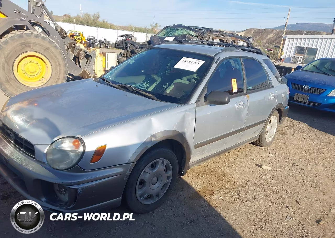 2002 Subaru Impreza Outback Sport VIN:JF1GG68572G824784 - 2
