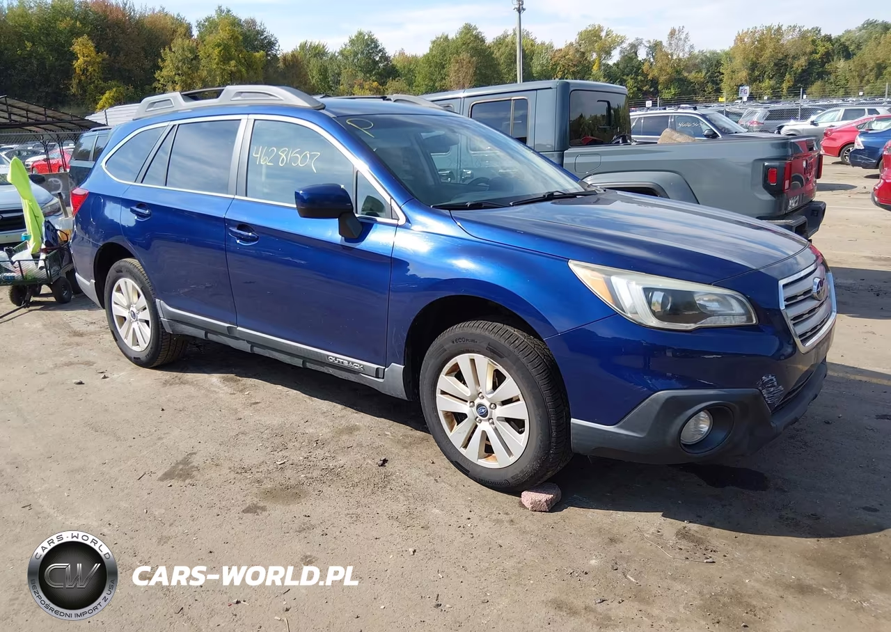 2015 Subaru Outback 2.5I Premium VIN:4S4BSACCXF3290166 - 1