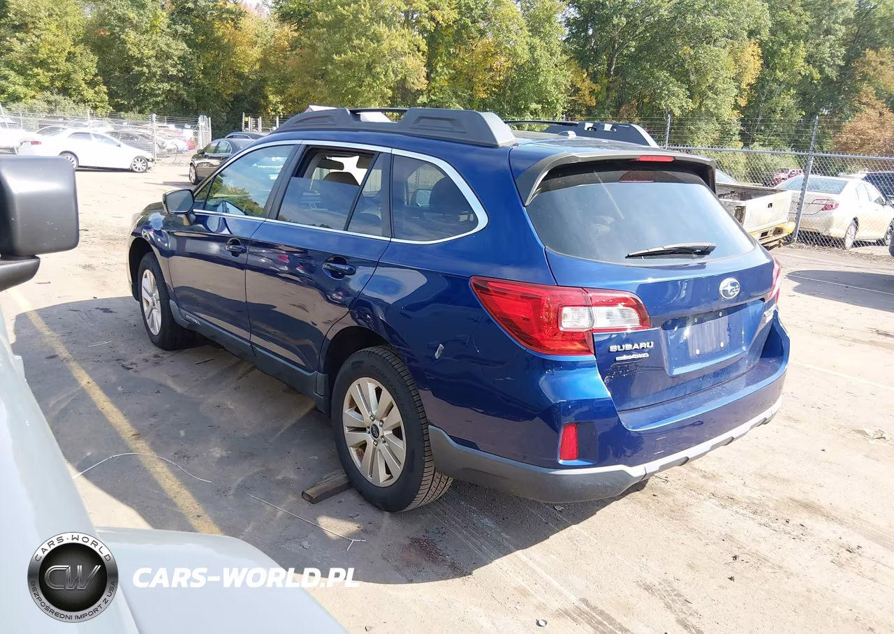 2015 Subaru Outback 2.5I Premium VIN:4S4BSACCXF3290166 - 3