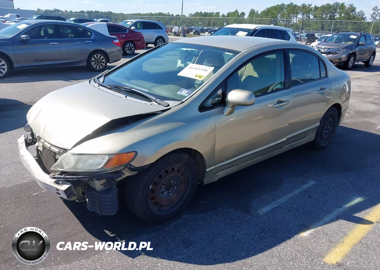2007 Honda Civic Lx VIN:1HGFA16557L081247 - 2