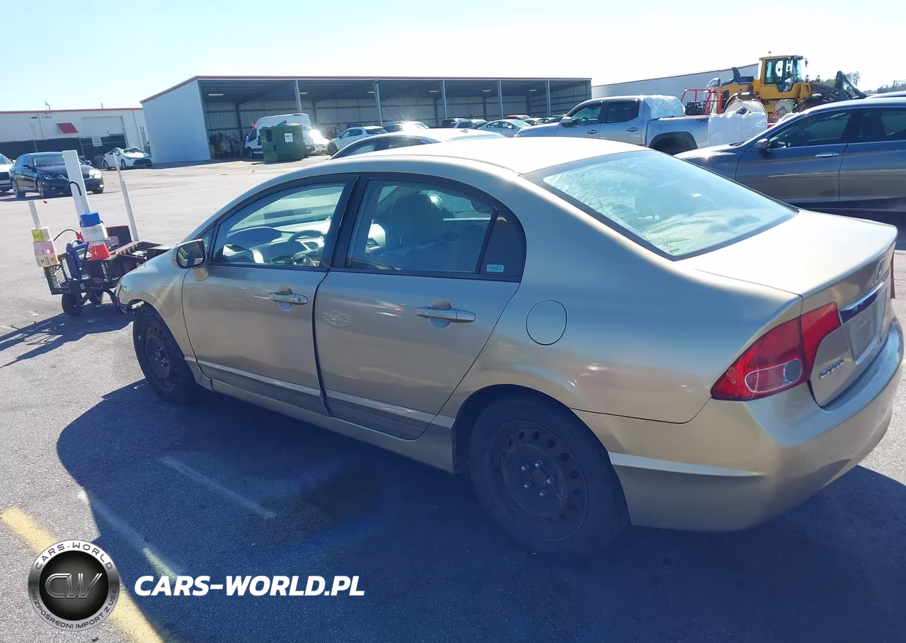 2007 Honda Civic Lx VIN:1HGFA16557L081247 - 3