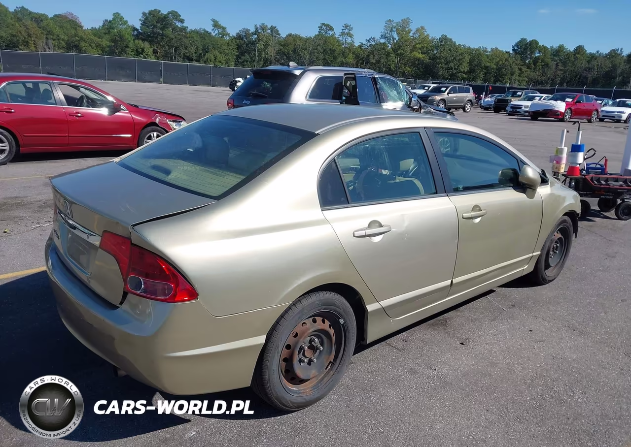 2007 Honda Civic Lx VIN:1HGFA16557L081247 - 4