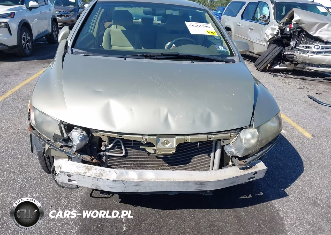 2007 Honda Civic Lx VIN:1HGFA16557L081247 - 6