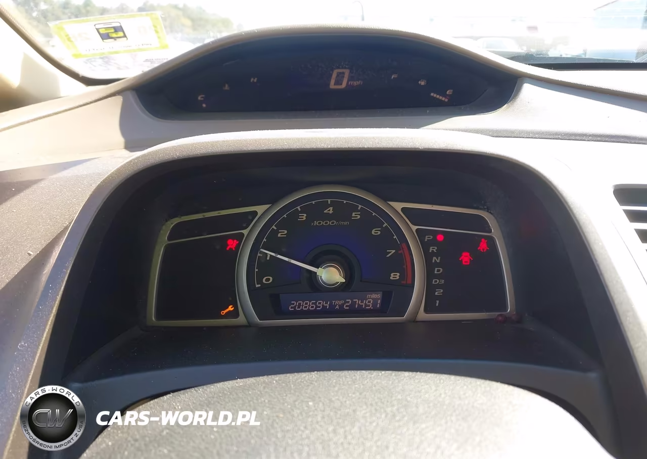 2007 Honda Civic Lx VIN:1HGFA16557L081247 - 7