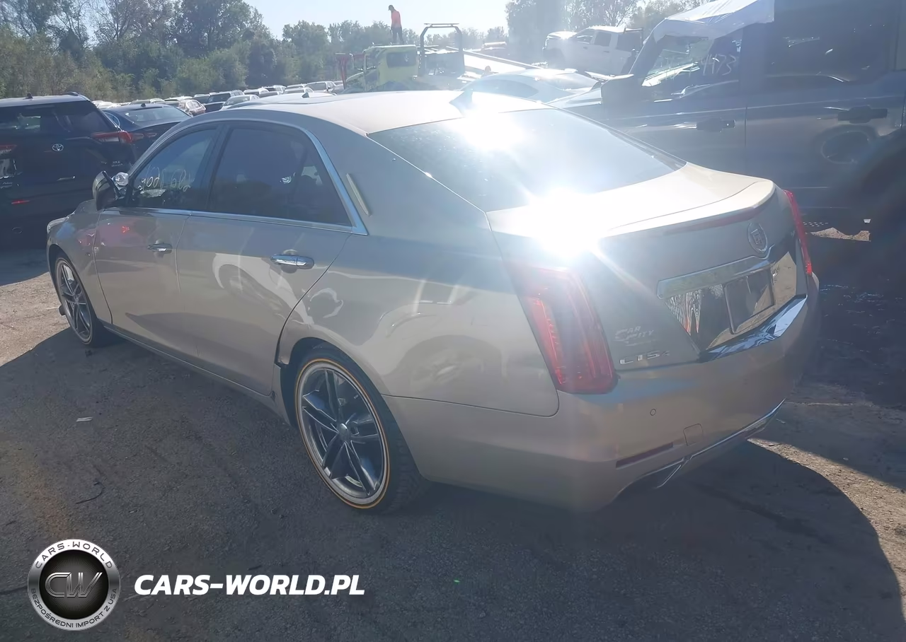 2014 Cadillac Cts Luxury VIN:1G6AX5SX1E0133108 - 3