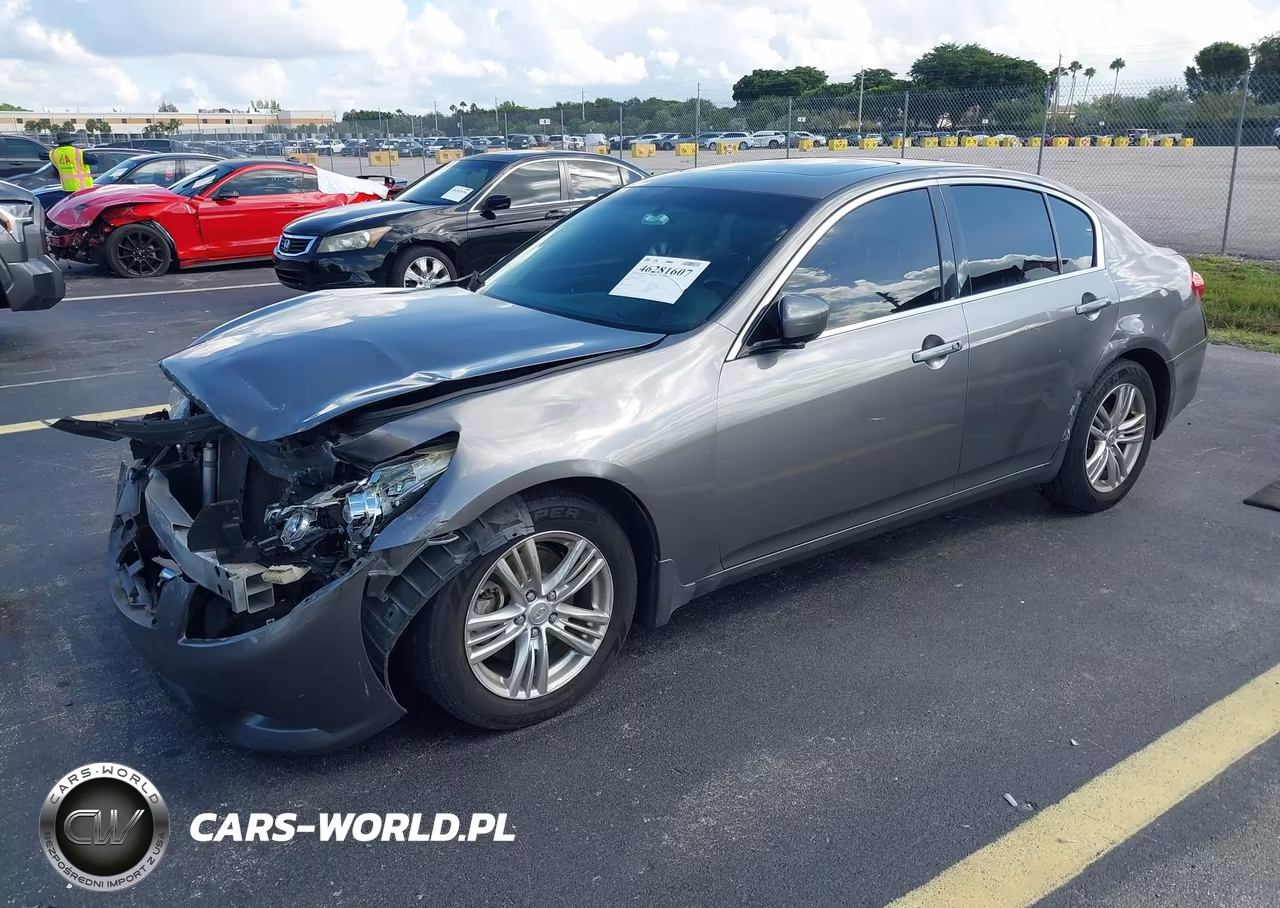 INFINITI G37X VIN:JN1CV6AR3DM761931 - 2