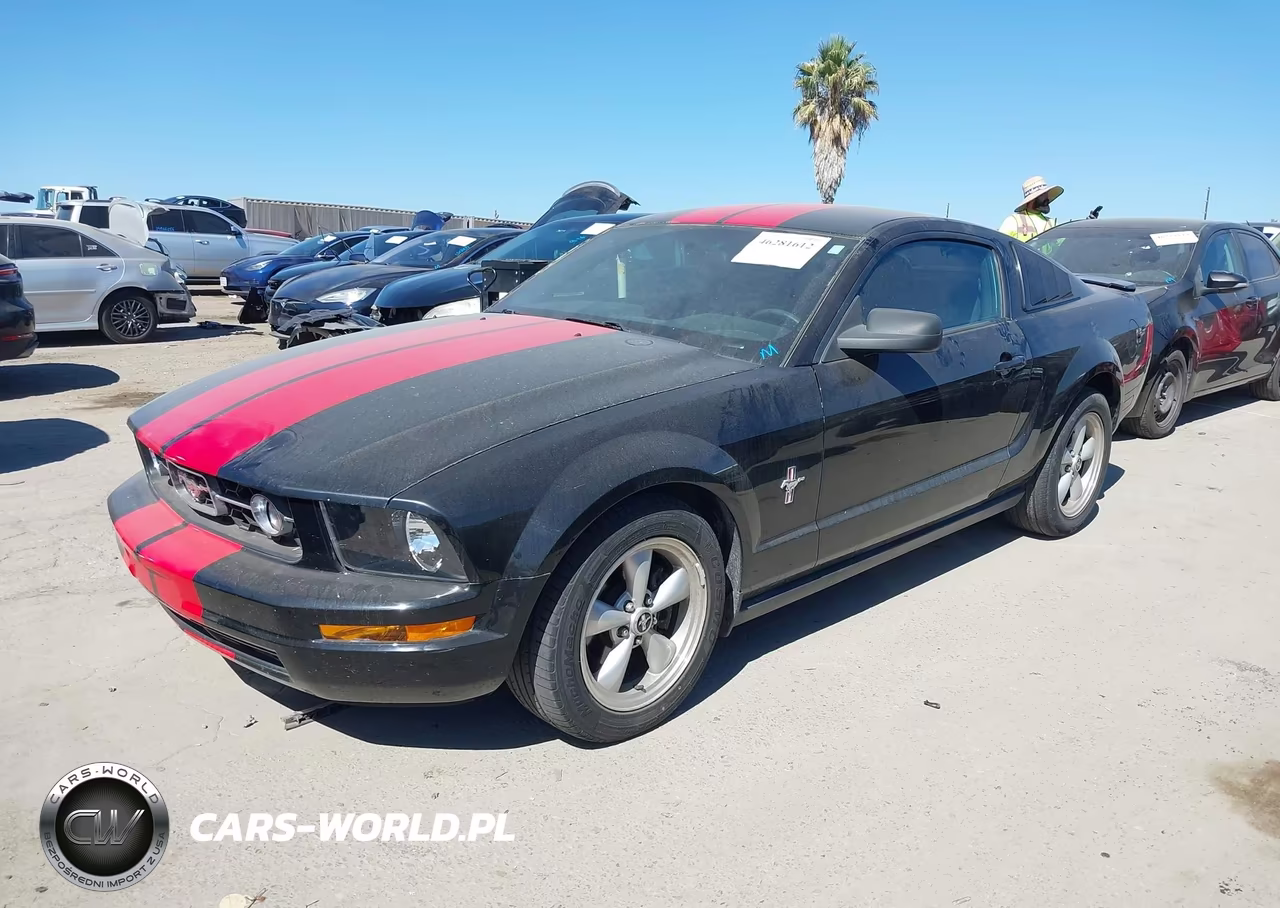 2007 Ford Mustang V6 Deluxe-V6 Premium VIN:1ZVFT80N775215610 - 2