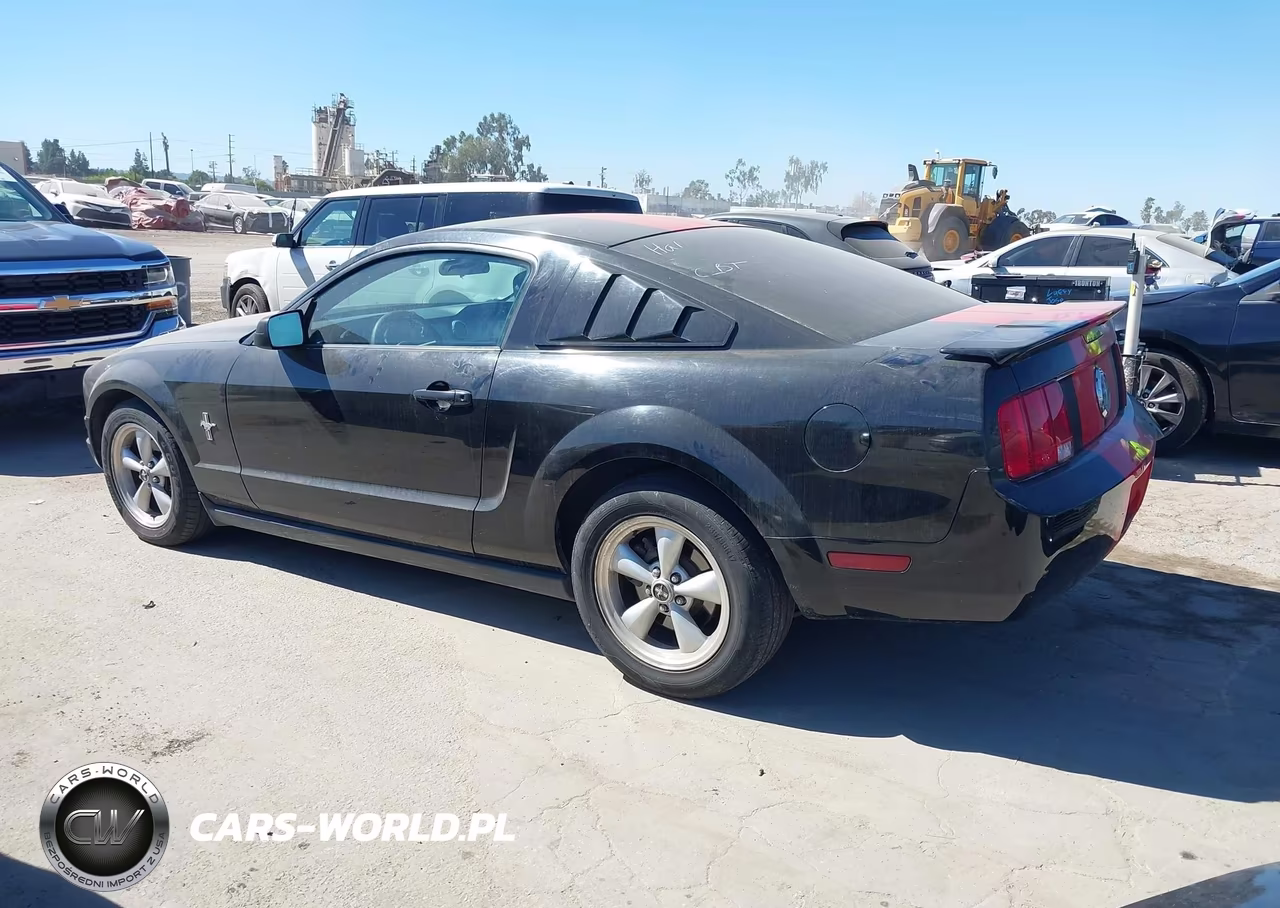 2007 Ford Mustang V6 Deluxe-V6 Premium VIN:1ZVFT80N775215610 - 3