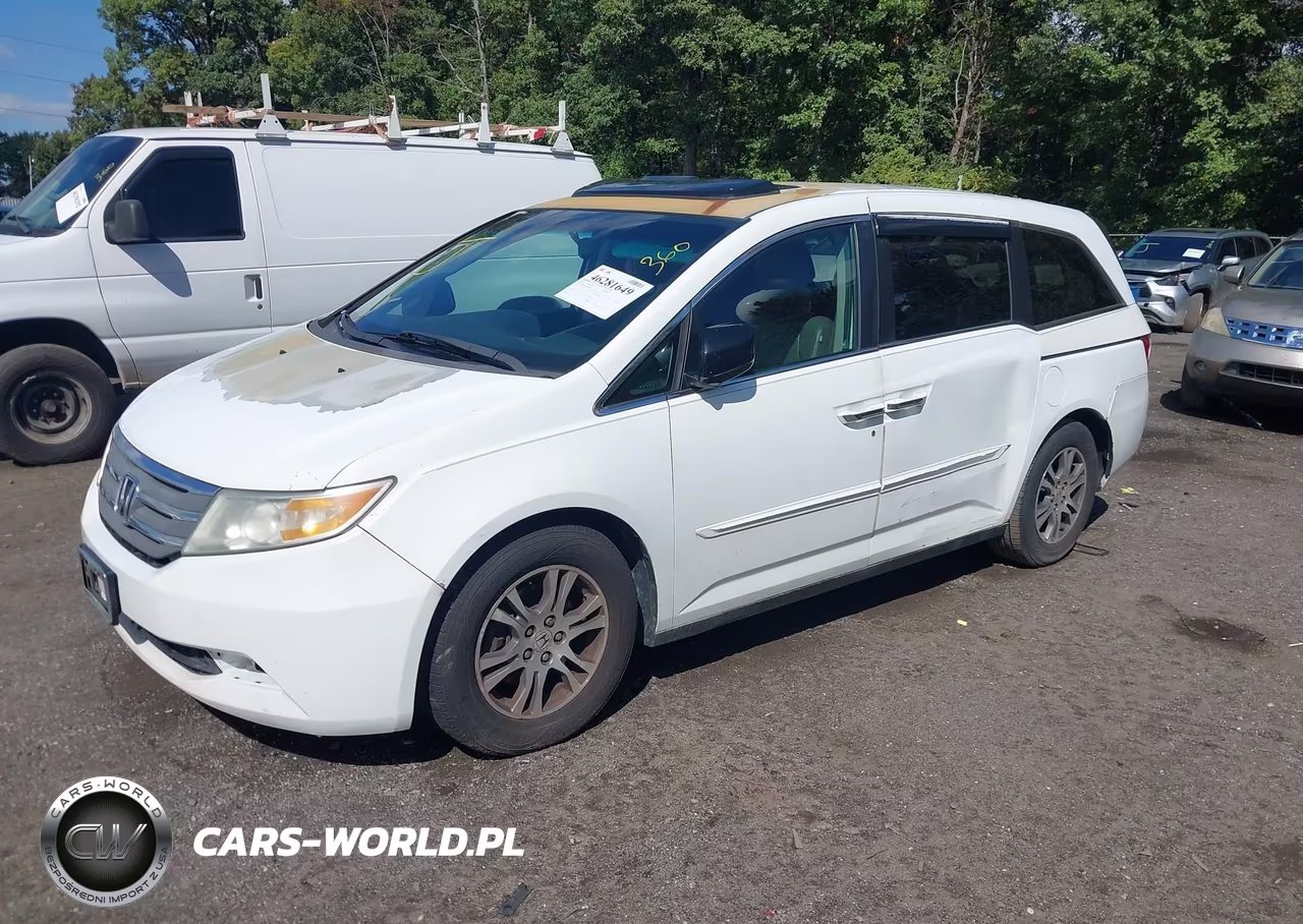 2012 Honda Odyssey Ex-L VIN:5FNRL5H65CB037863 - 2