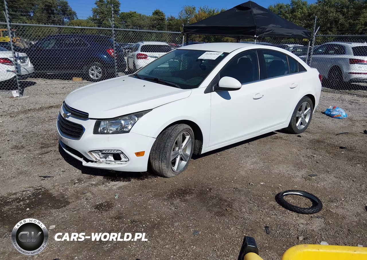 2015 Chevrolet Cruze 2Lt Auto VIN:1G1PE5SB6F7253389 - 2