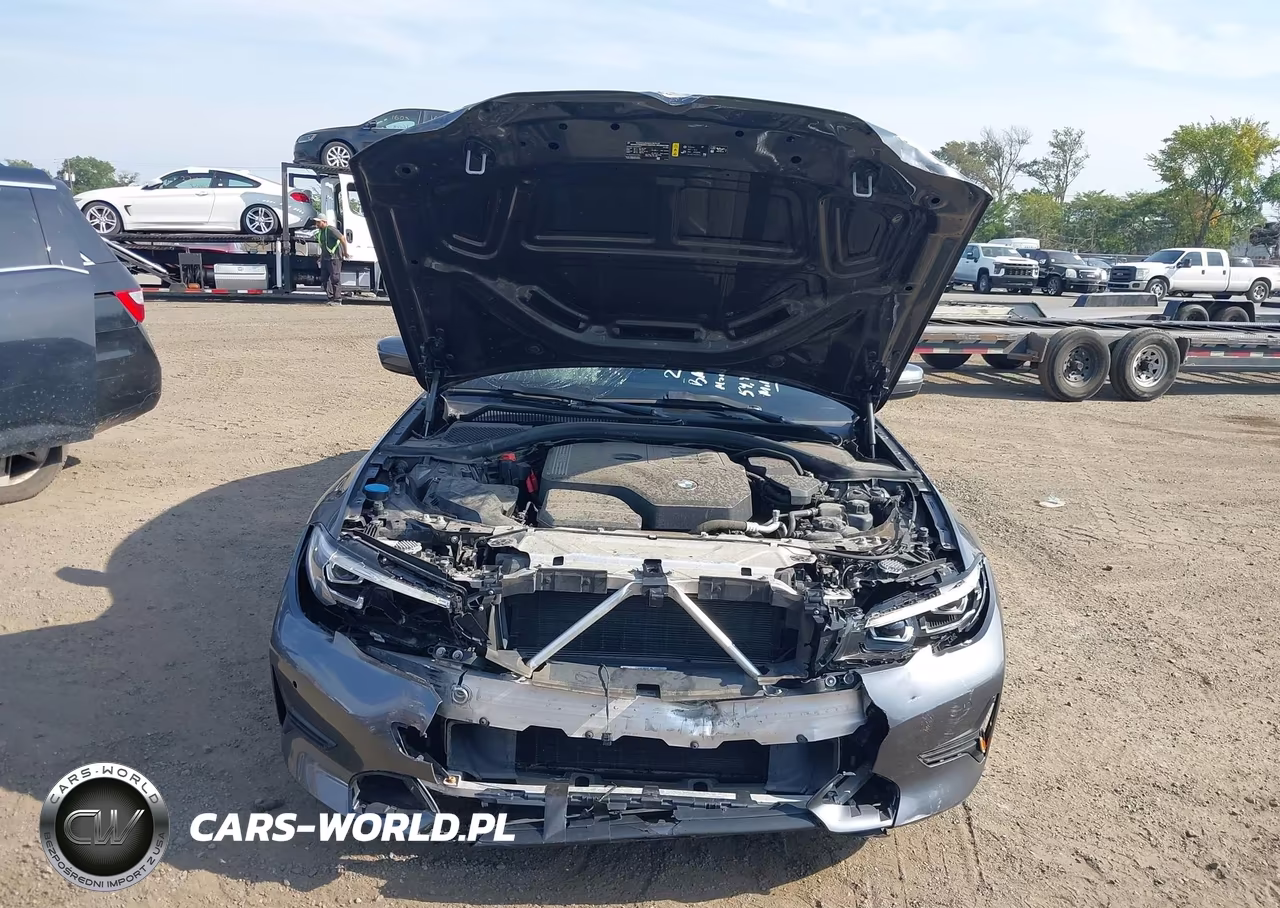 2022 BMW 330I xDrive VIN:3MW5R7J0XN8C59009 - 10