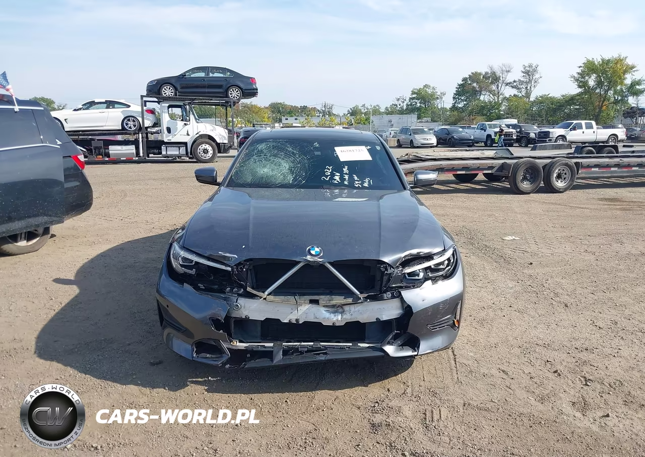 2022 BMW 330I xDrive VIN:3MW5R7J0XN8C59009 - 12