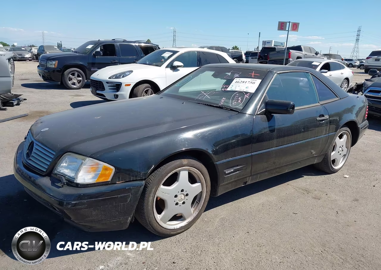 1998 Mercedes-Benz Sl 500 VIN:WDBFA67F8WF165478 - 2