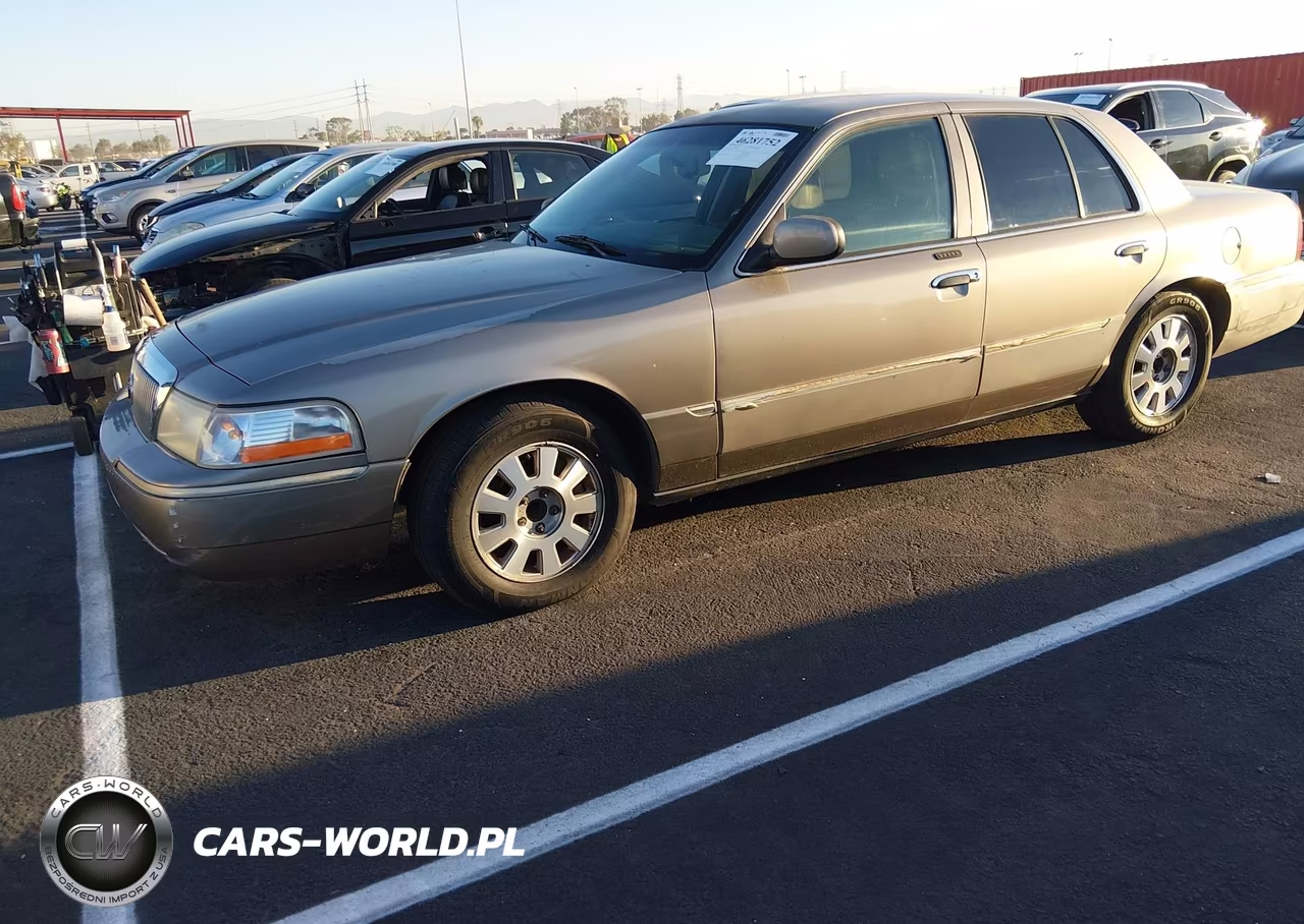 2004 Mercury Grand Marquis Ls VIN:2MEFM75W74X619785 - 2