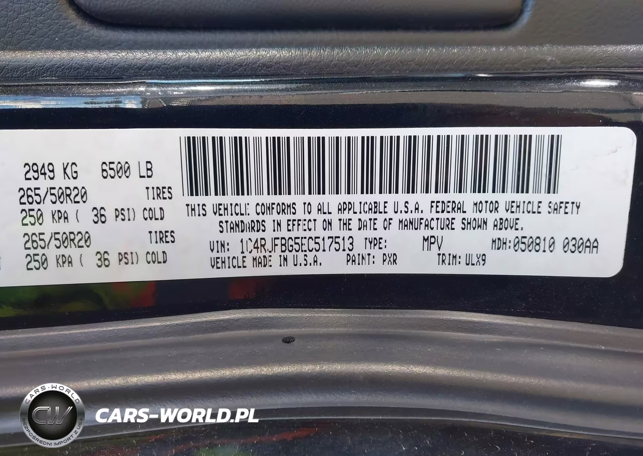 2014 Jeep Grand Cherokee Limited VIN:1C4RJFBG5EC517513 - 9