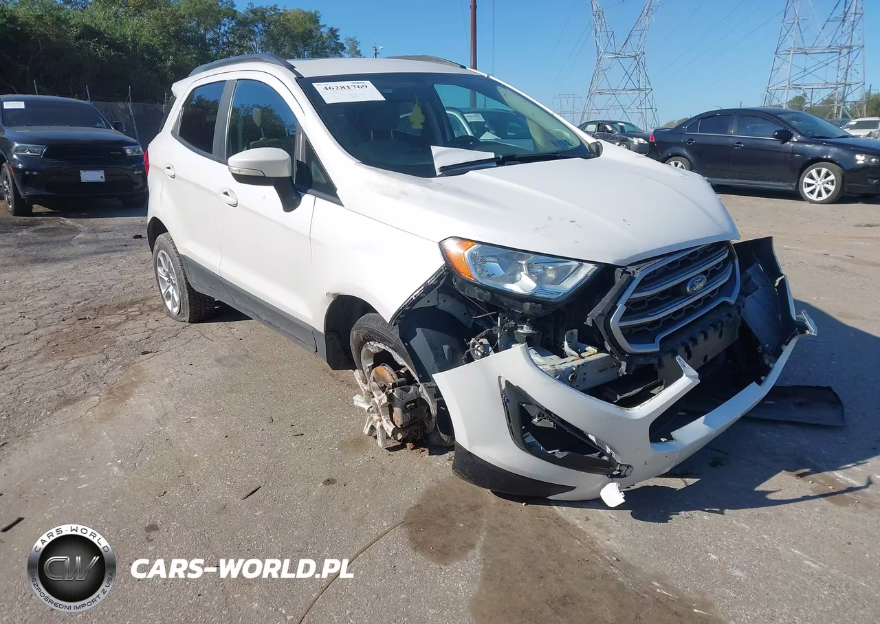 2019 Ford Ecosport Se VIN:MAJ6S3GL6KC280083 - 1