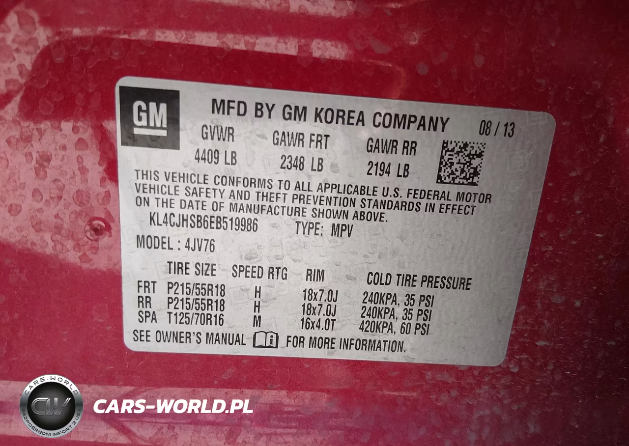 2014 Buick Encore Premium VIN:KL4CJHSB6EB519986 - 12