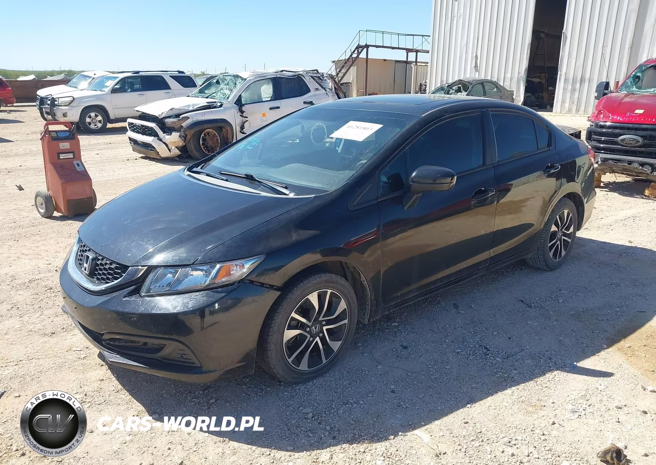 2015 Honda Civic Ex VIN:2HGFB2F87FH564831 - 2