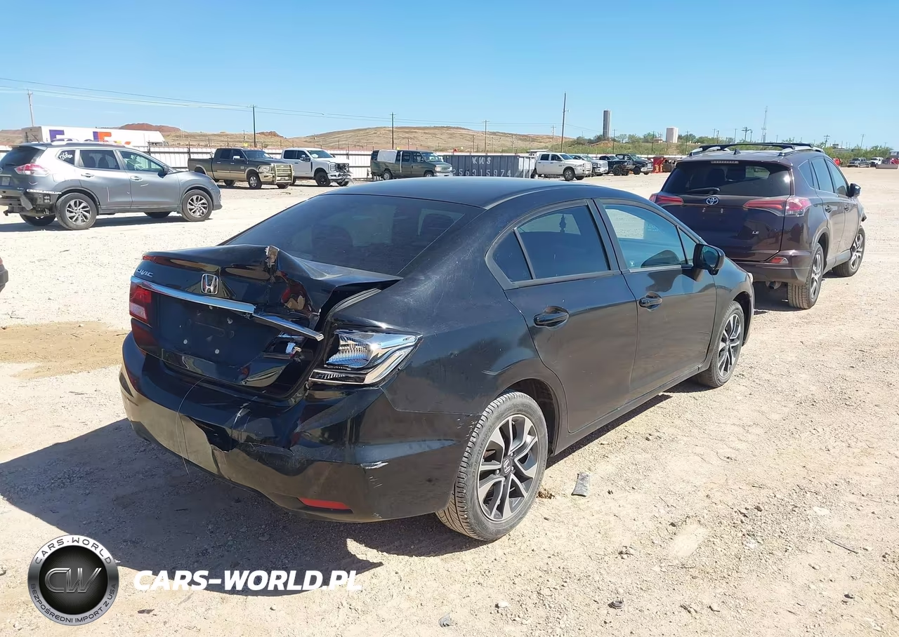 2015 Honda Civic Ex VIN:2HGFB2F87FH564831 - 4