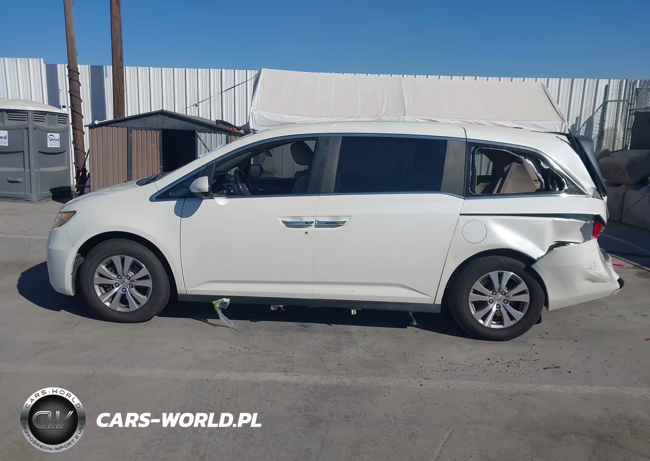 2017 Honda Odyssey Ex-L VIN:5FNRL5H65HB010489 - 14