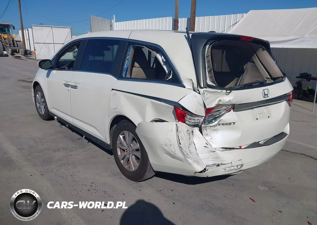 2017 Honda Odyssey Ex-L VIN:5FNRL5H65HB010489 - 3