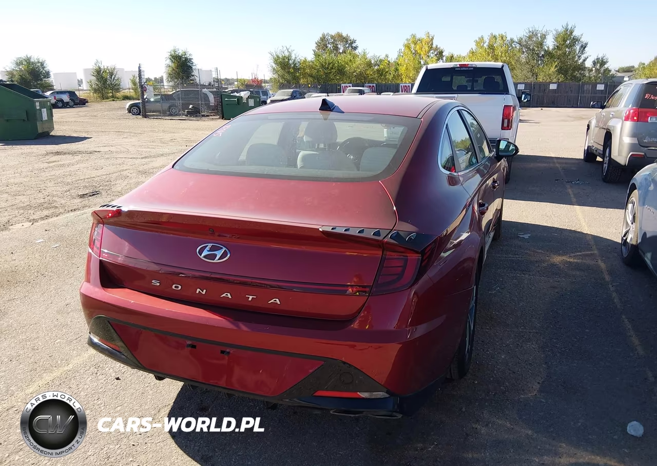 2023 Hyundai Sonata Sel VIN:KMHL64JA7PA267159 - 4