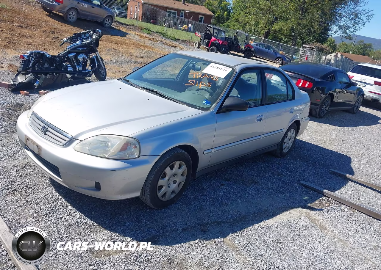 2000 Honda Civic Value Package VIN:2HGEJ6615YH537249 - 2