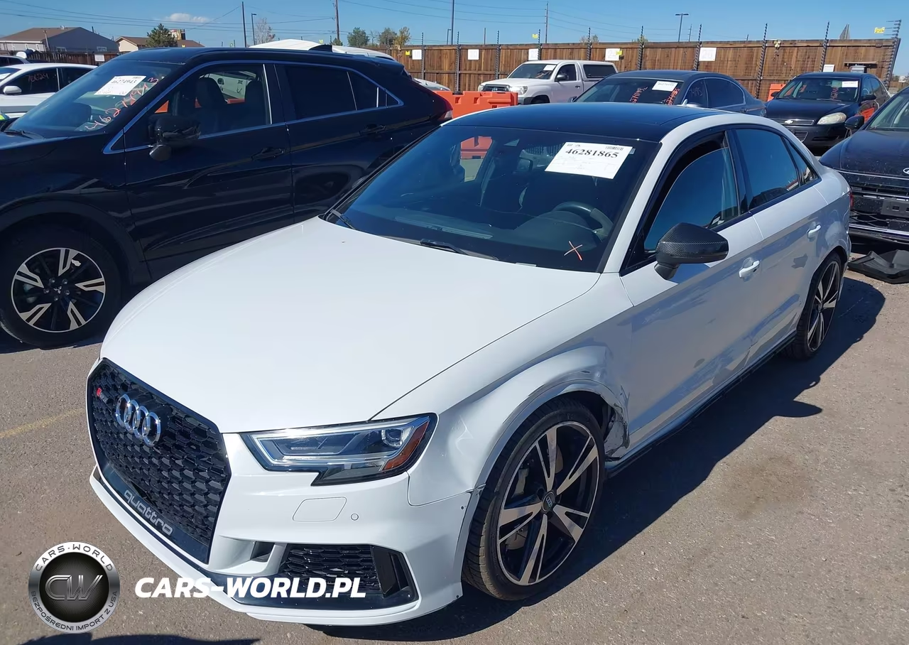 2018 Audi Rs3 VIN:WUABWGFF3J1904449 - 2
