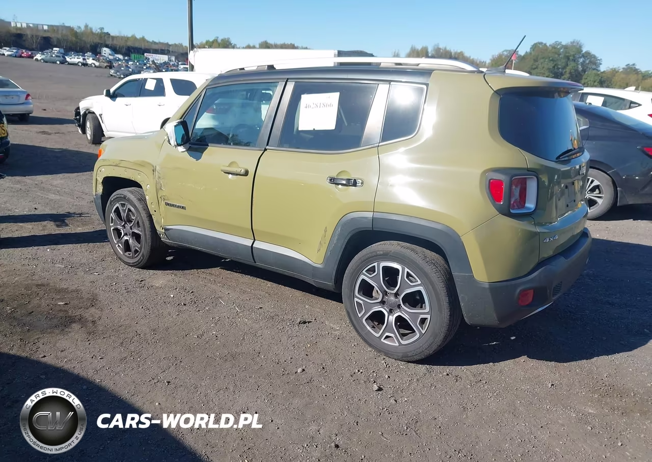 2015 Jeep Renegade Limited VIN:ZACCJBDT0FPB68590 - 3
