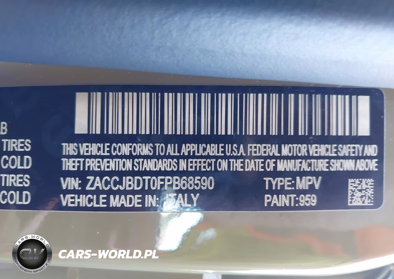 2015 Jeep Renegade Limited VIN:ZACCJBDT0FPB68590 - 9