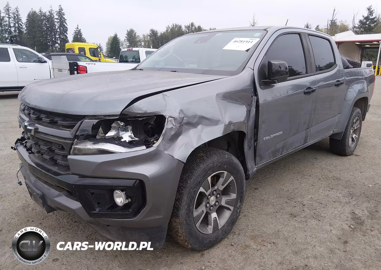 2021 Chevrolet Colorado 4Wd Short Box Z71 VIN:1GCGTDEN0M1106305 - 2