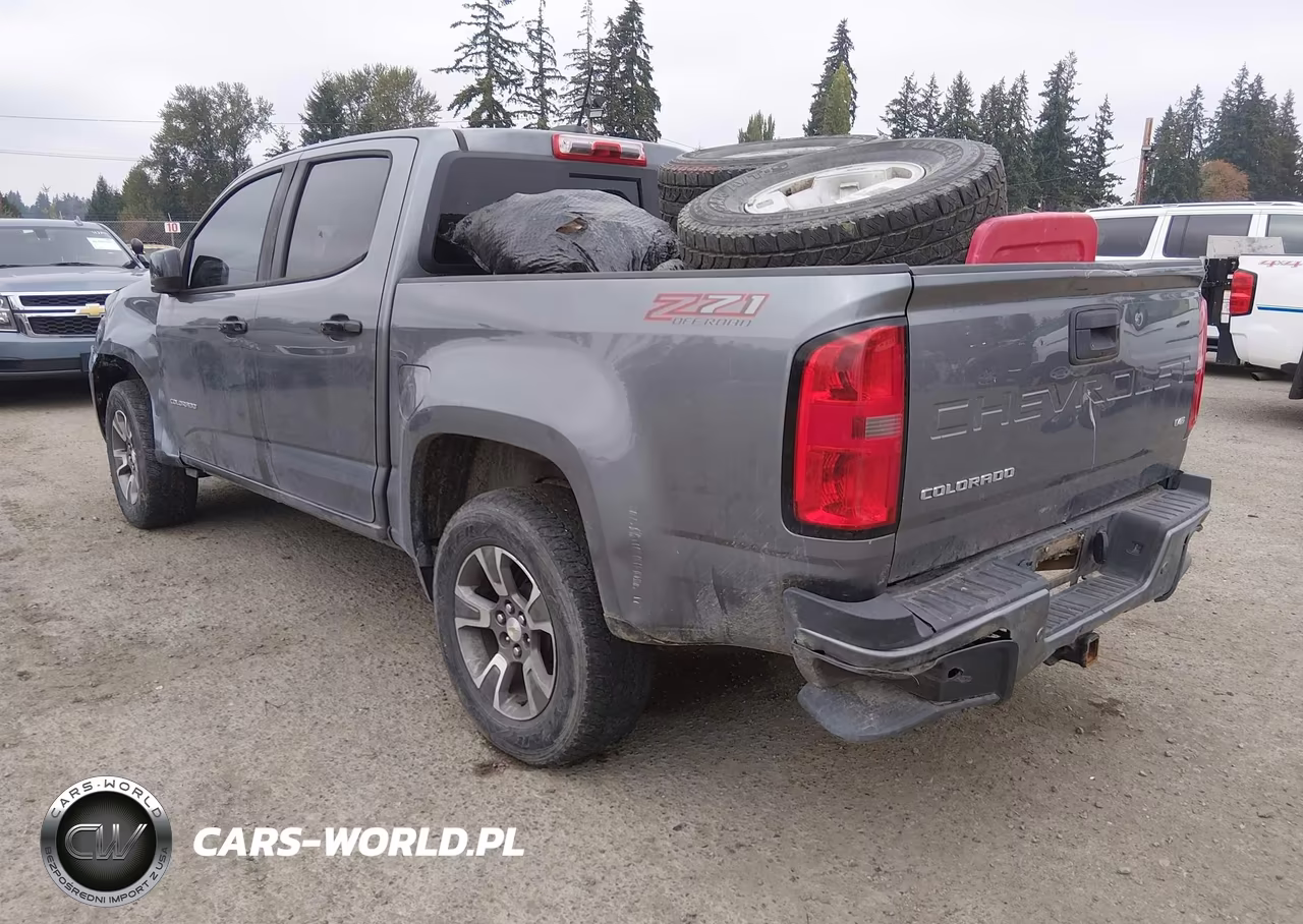 2021 Chevrolet Colorado 4Wd Short Box Z71 VIN:1GCGTDEN0M1106305 - 3