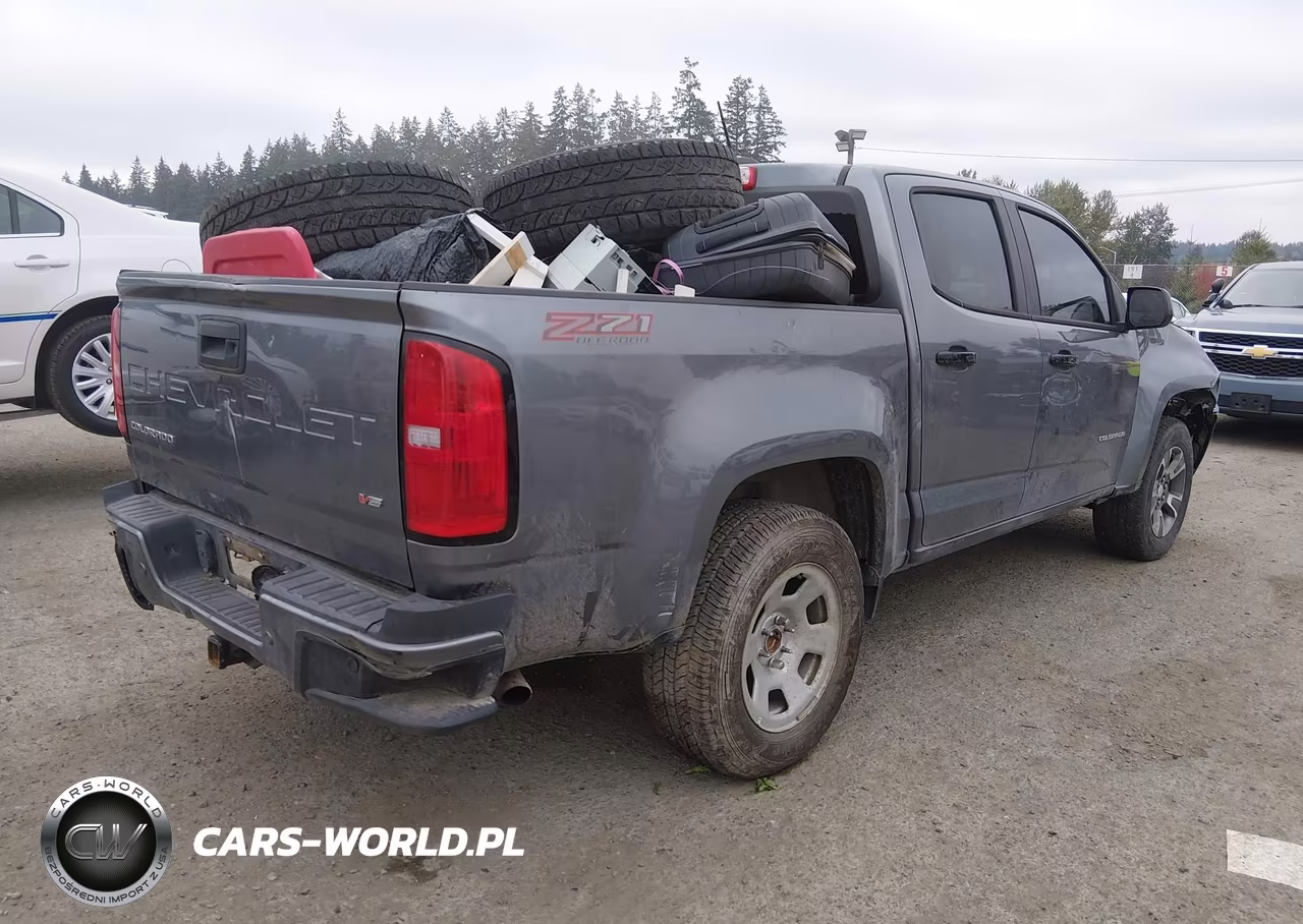 2021 Chevrolet Colorado 4Wd Short Box Z71 VIN:1GCGTDEN0M1106305 - 4