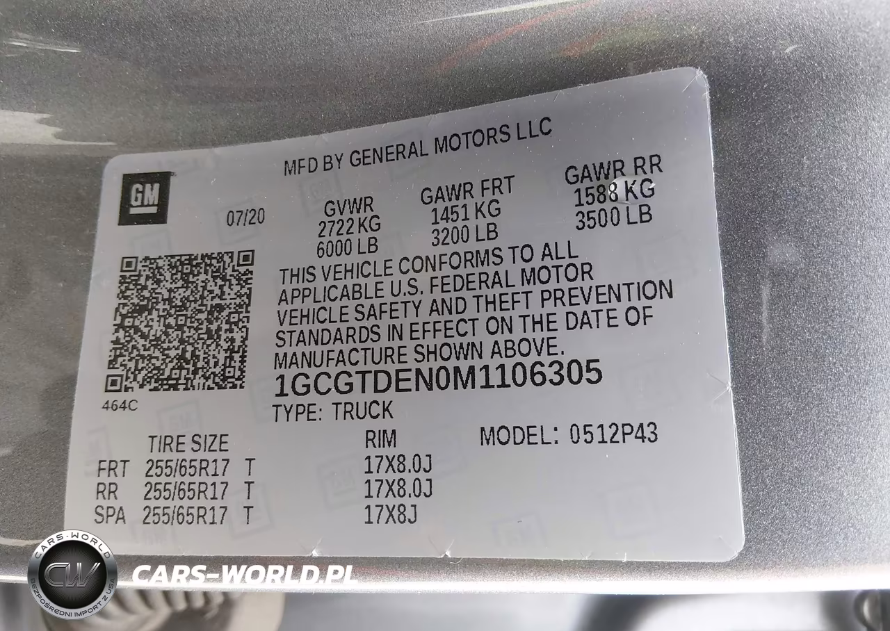 2021 Chevrolet Colorado 4Wd Short Box Z71 VIN:1GCGTDEN0M1106305 - 9