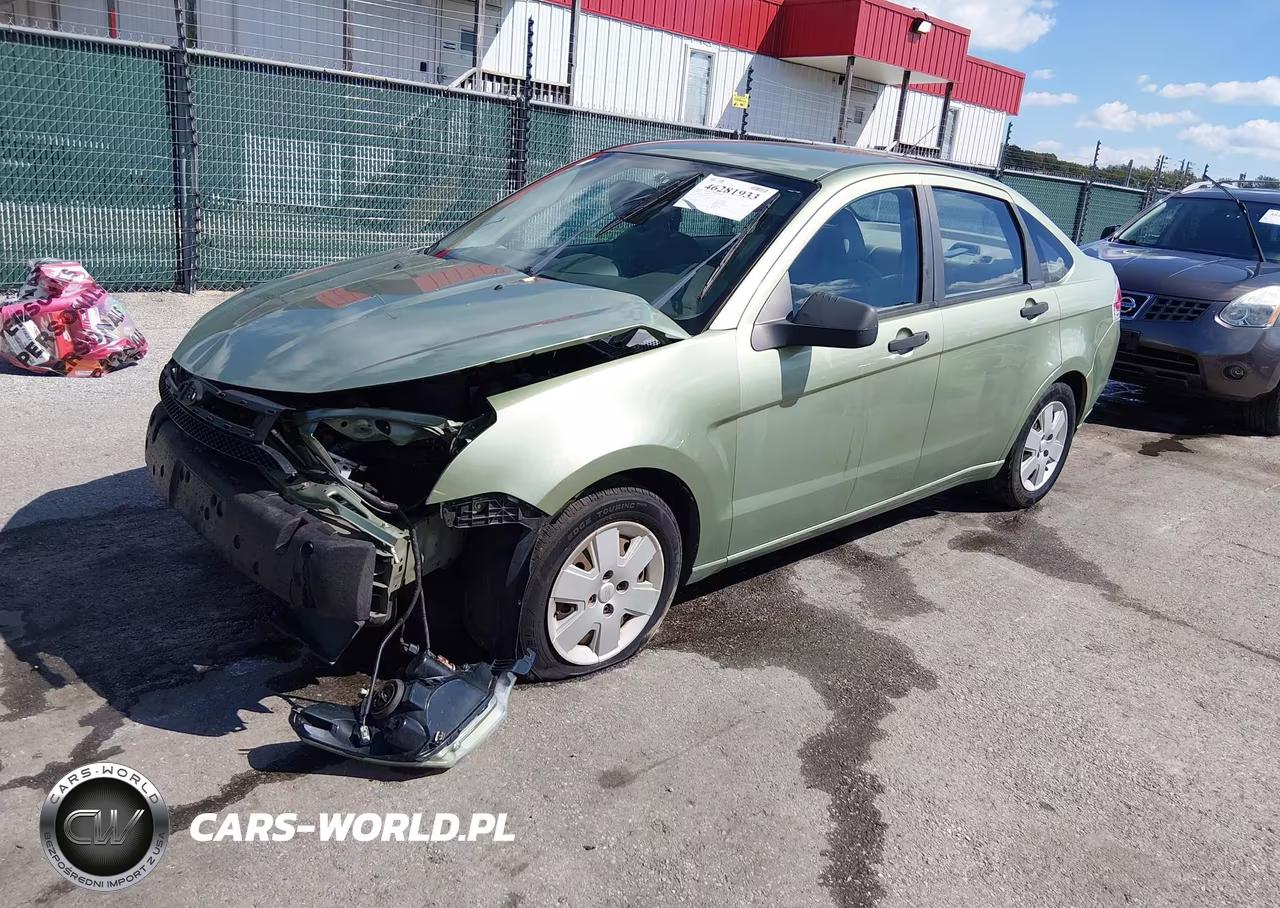 2008 Ford Focus S VIN:1FAHP34N88W254799 - 2