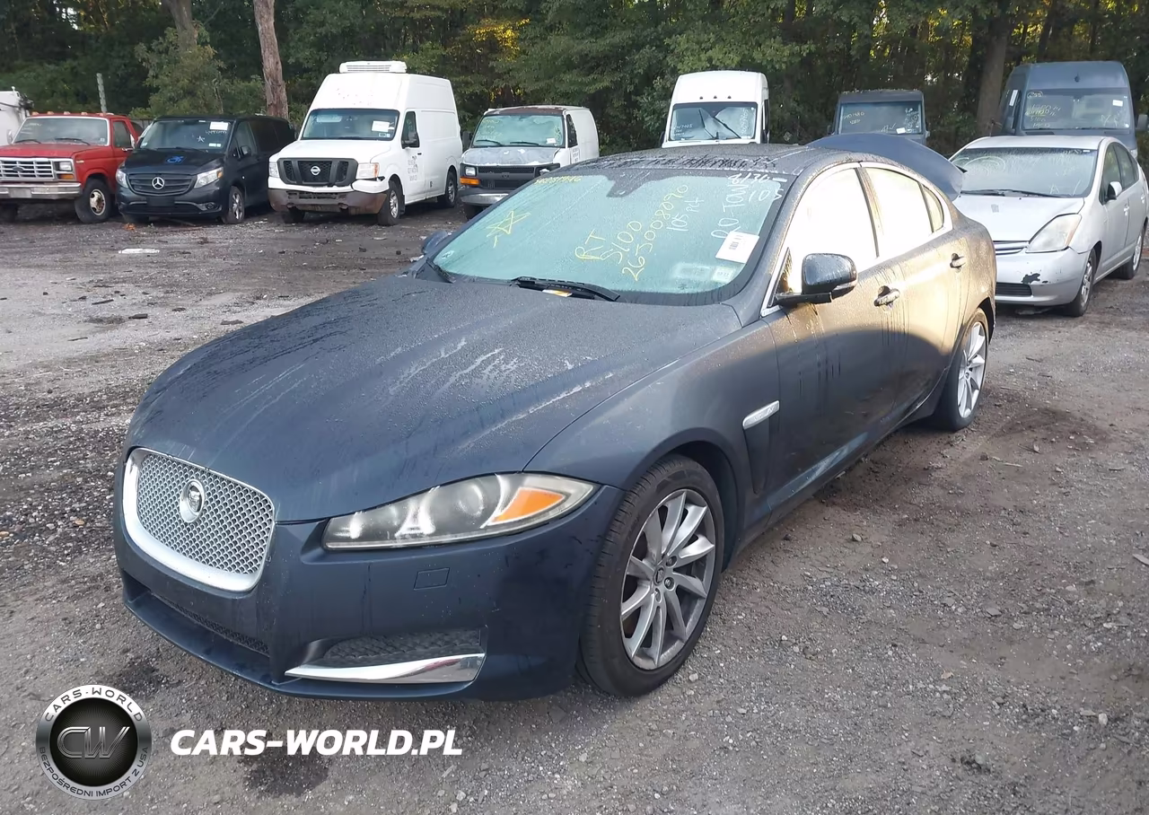 2013 Jaguar Xf I4 T VIN:SAJWA0ES5DPS93829 - 2