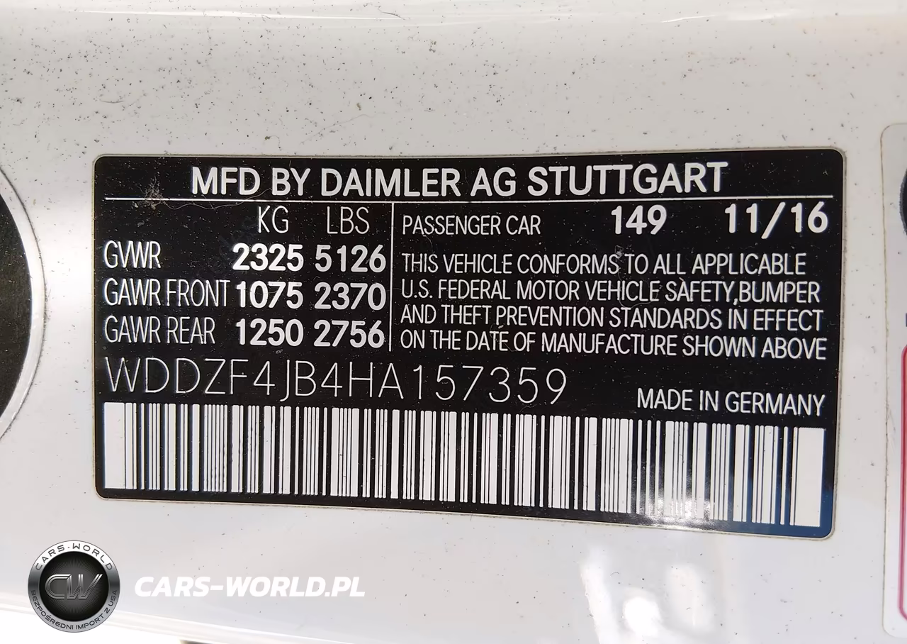 2017 Mercedes-Benz E 300 VIN:WDDZF4JB4HA157359 - 9