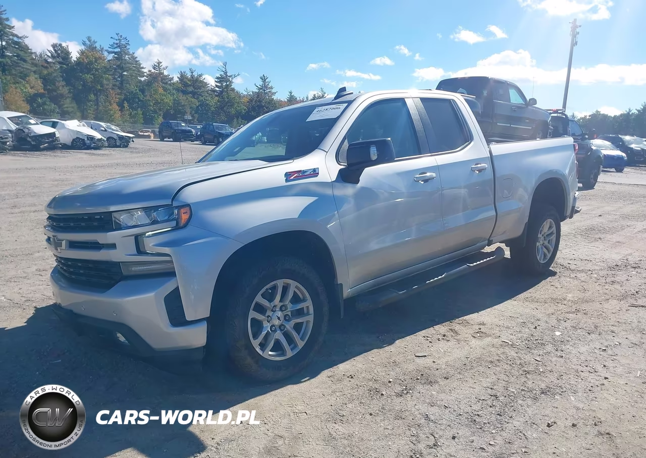 2021 Chevrolet Silverado 1500 4Wd Standard Bed Rst VIN:1GCRYEED2MZ118805 - 2