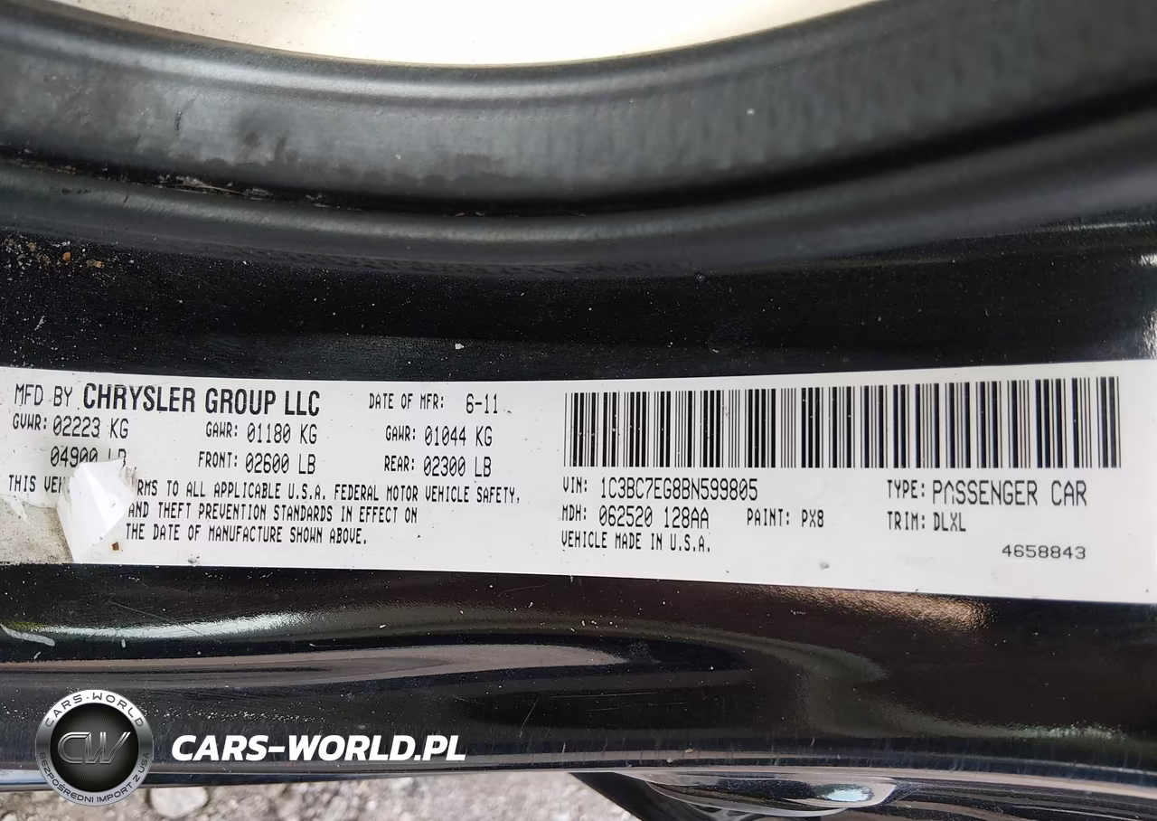 2011 Chrysler 200 Limited VIN:1C3BC7EG8BN599805 - 9