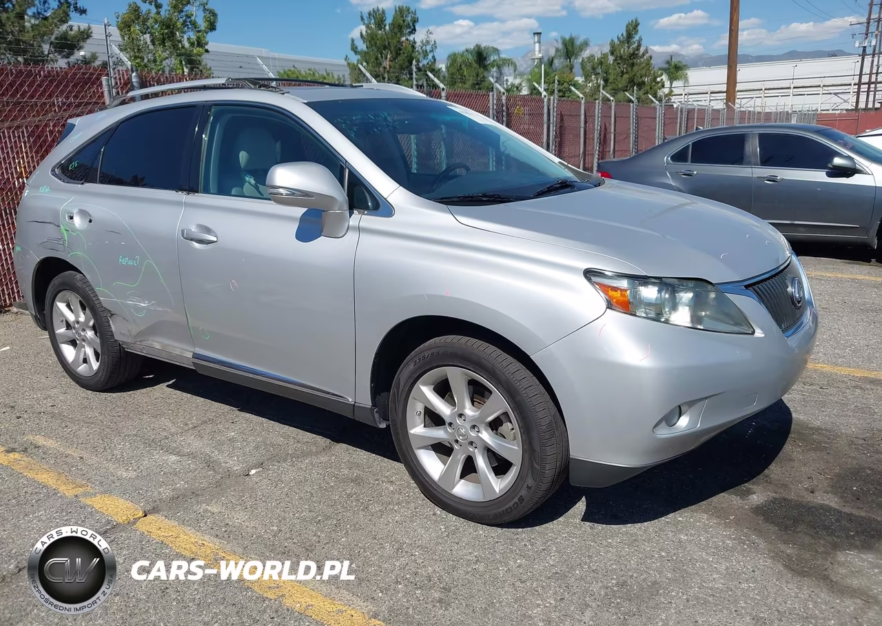 2012 Lexus Rx 350 VIN:2T2ZK1BA5CC073836 - 1