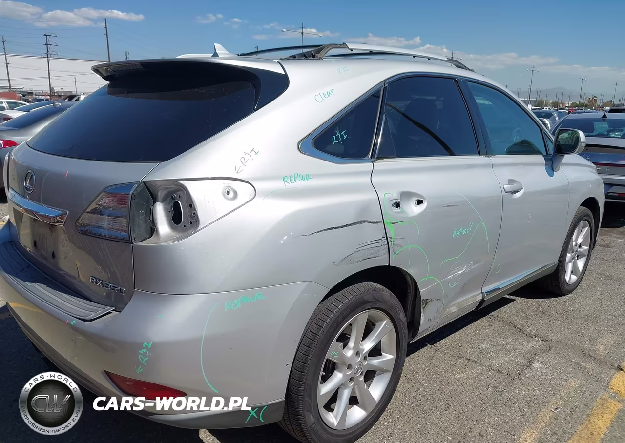 2012 Lexus Rx 350 VIN:2T2ZK1BA5CC073836 - 6