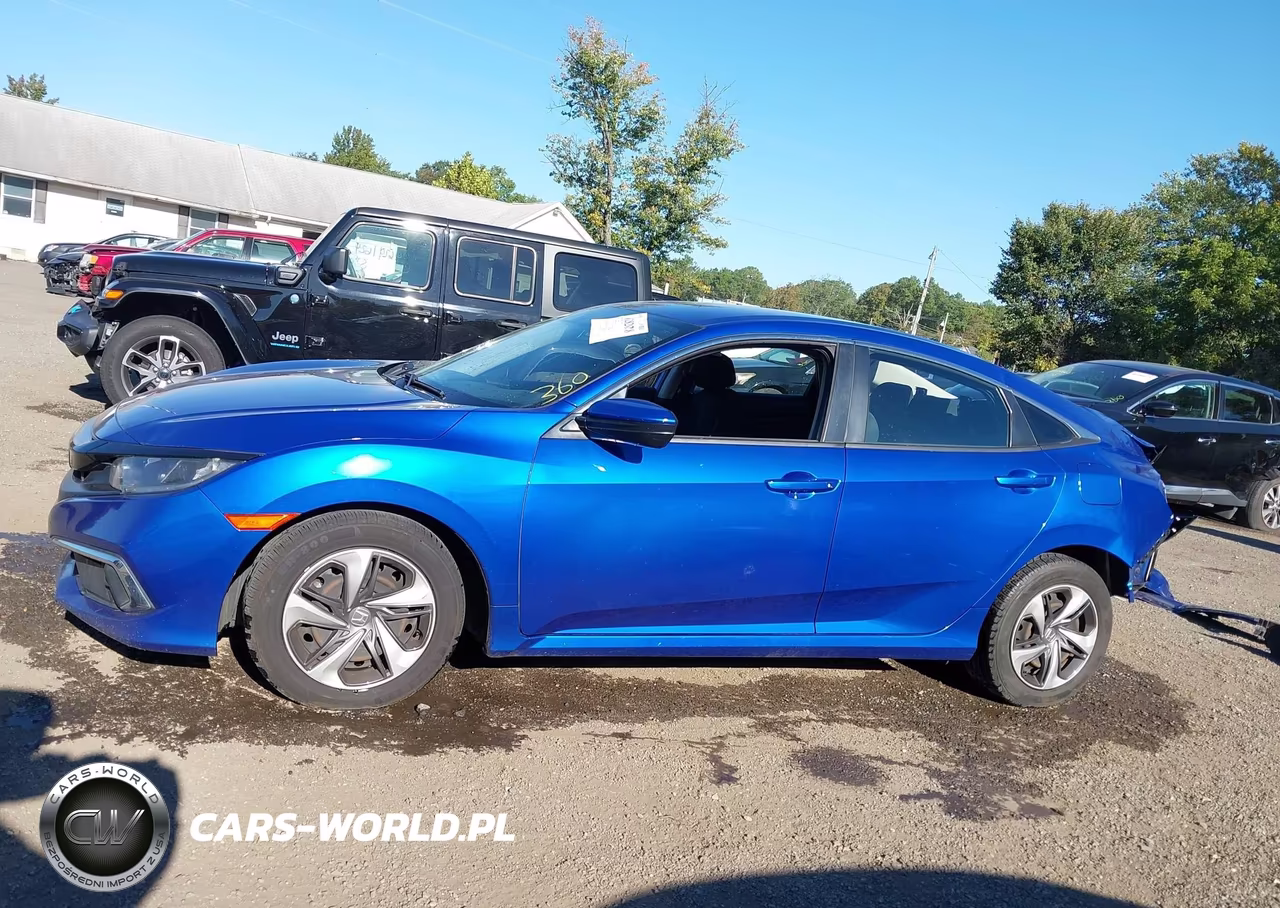 2020 Honda Civic Lx VIN:19XFC2F64LE011216 - 15