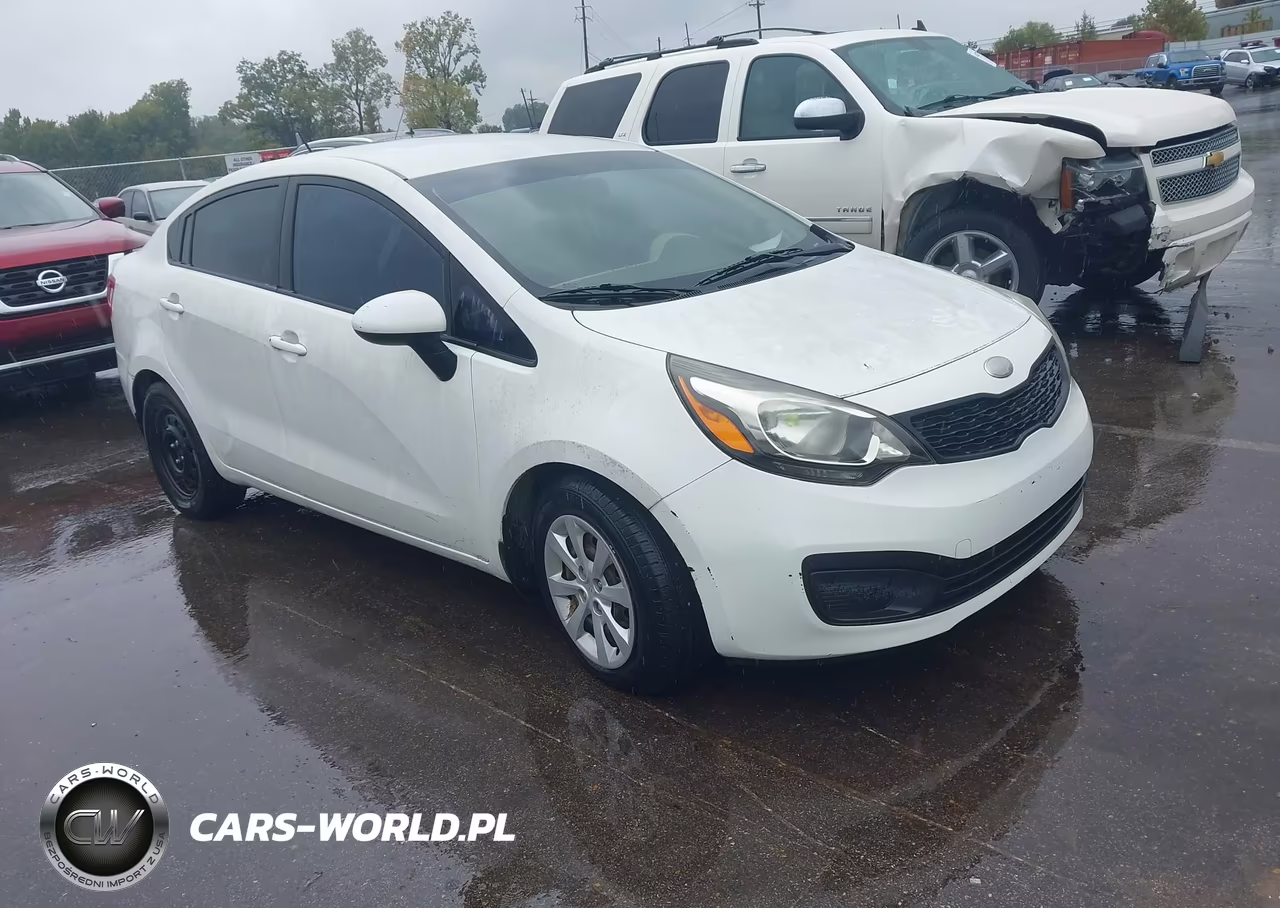 2013 Kia Rio Lx VIN:KNADM4A32D6141111 - 1