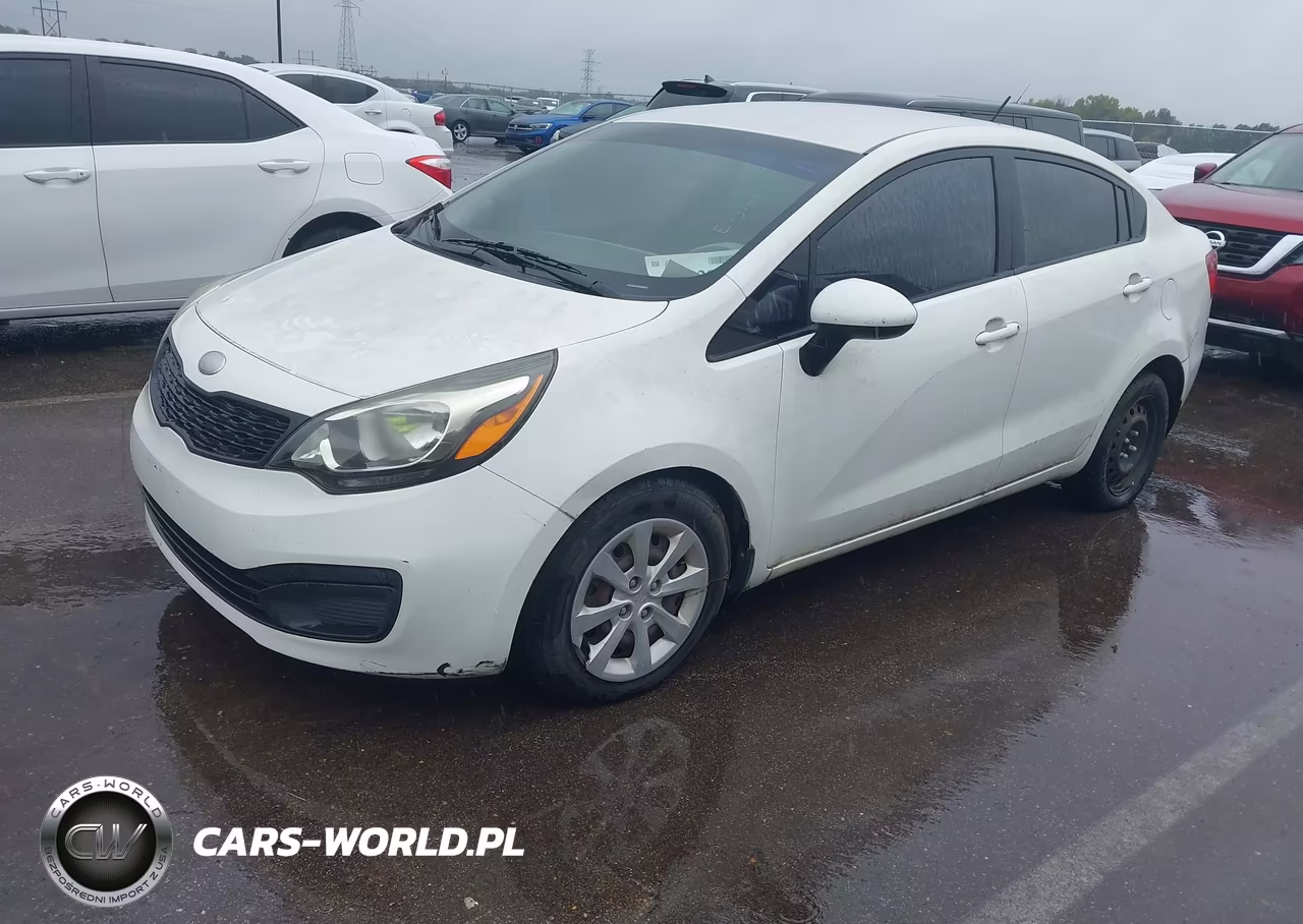 2013 Kia Rio Lx VIN:KNADM4A32D6141111 - 2