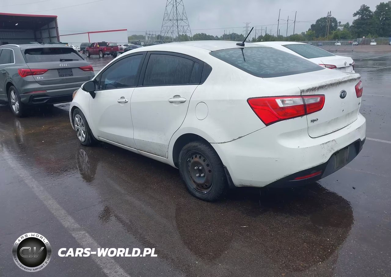 2013 Kia Rio Lx VIN:KNADM4A32D6141111 - 3