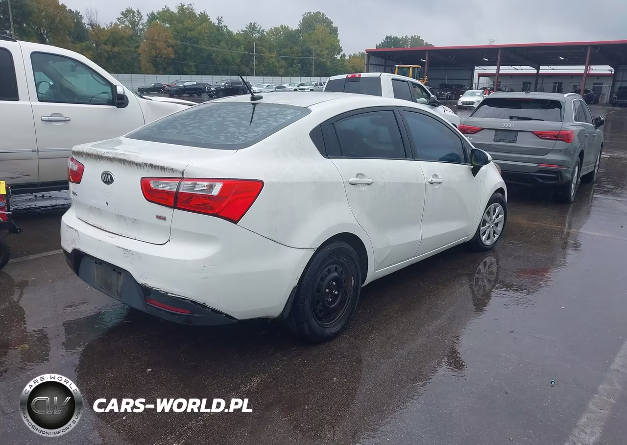 2013 Kia Rio Lx VIN:KNADM4A32D6141111 - 4