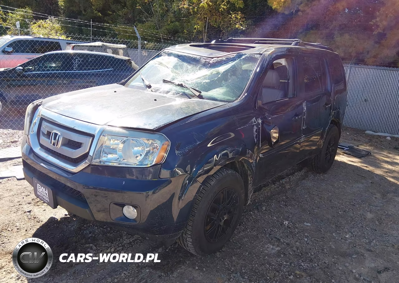 2011 Honda Pilot Ex-L VIN:5FNYF4H6XBB083345 - 2